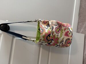 Spartina 449 Daufuskie Island High Ebb Pink Paisley Floral Bucket Bag